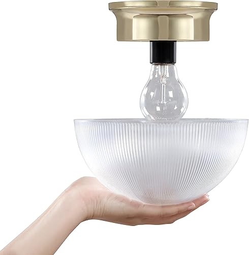 Miniatura 5 de Aspen Creative 28007-75-2 Pantalla de cúpula con clip en acabado transparente, 8 pulgadas de diámetro x 4 pulgadas de alto, paquete de 2