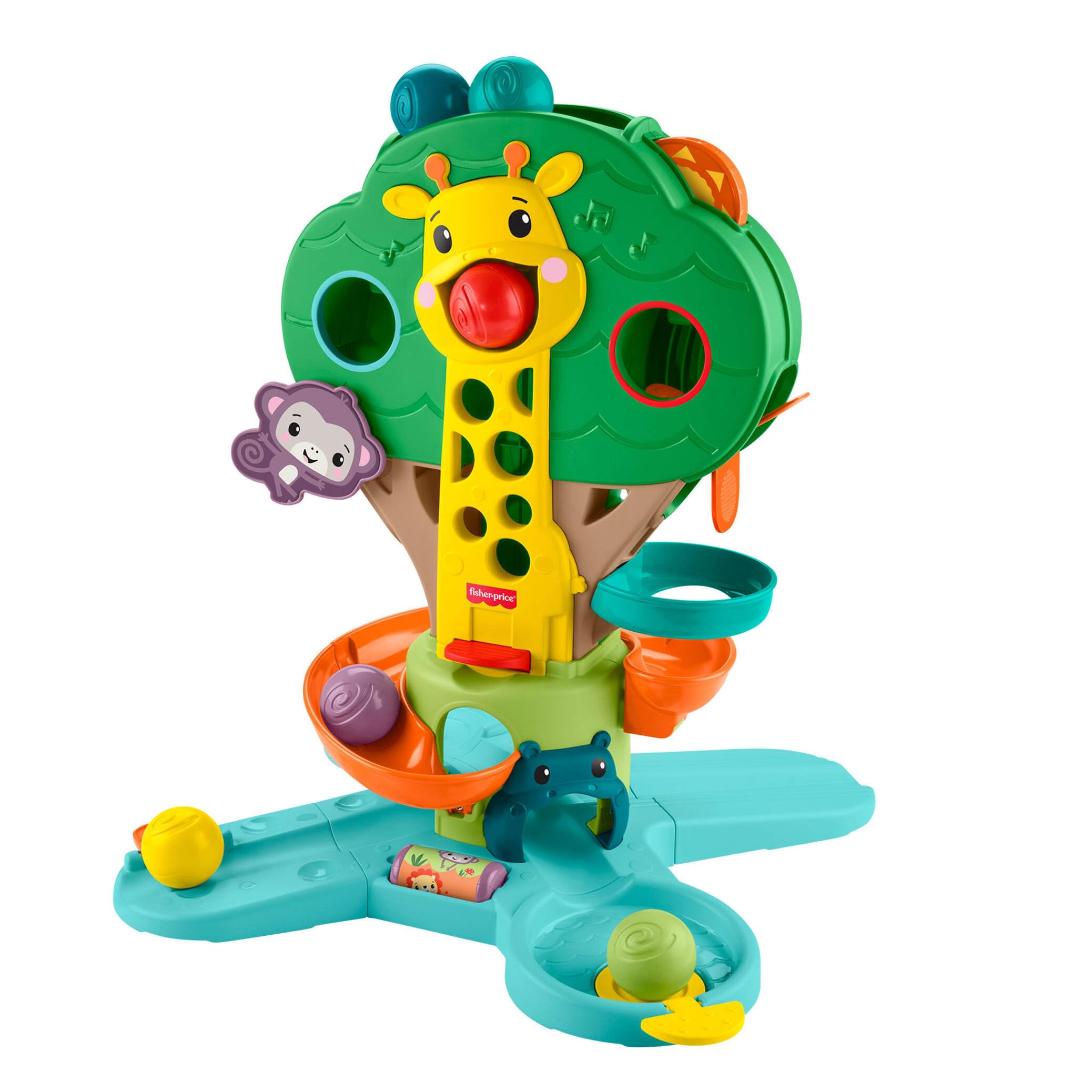 Fisher-Price Sit-to-Stand Jungle Tree Musical Activity Toy