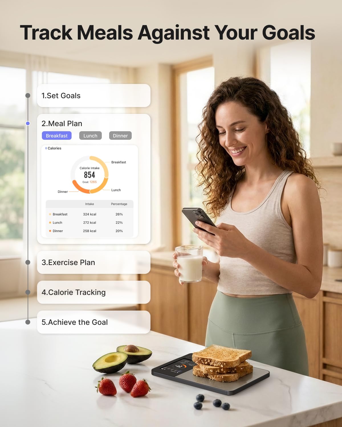 RENPHO Smart Food Scale - Nutritional Calculator -5 RENPHO Smart Food Scale - Nutritional Calculator -5