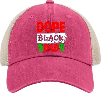 Dope Black Dad Hat for Women Baseball Cap Stylish Washed Workout Hat Light Weight