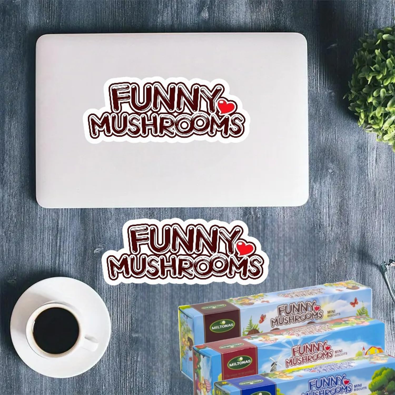 Miltonas Variety Combo Mini Mushroom Shaped Chocolate Cookies - Assorted Funny Chocolate Mushrooms with Crunchy Bite-Sized Pieces - Perfect for Weddings, Anniversaries & Birthdays - 3 Pack (150g Each) with Funny Mushroom Sticker