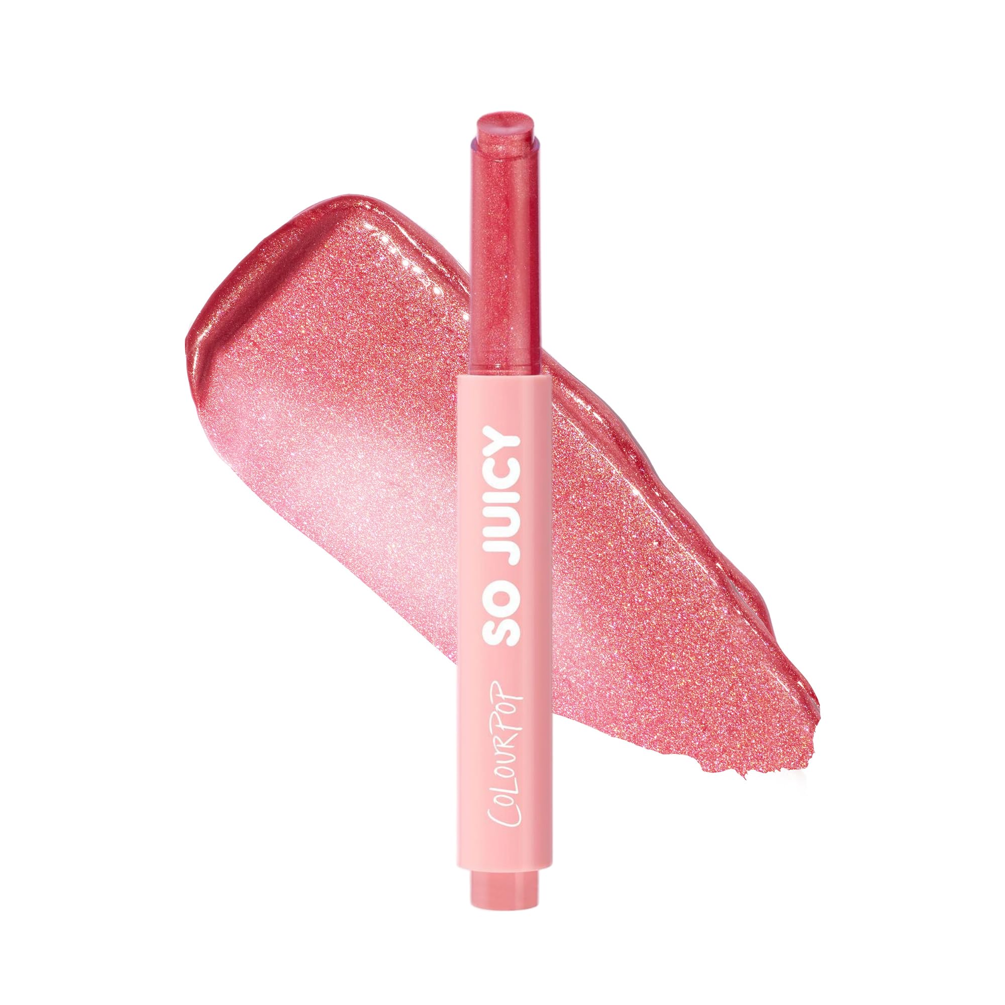 ColourPop So Juicy Plumping Lip Gloss Balm - Hydrating Lip Gloss & Balm with Peptides & Pearl Finish - Non-Sticky Formula - Visibly Plumps Lips &