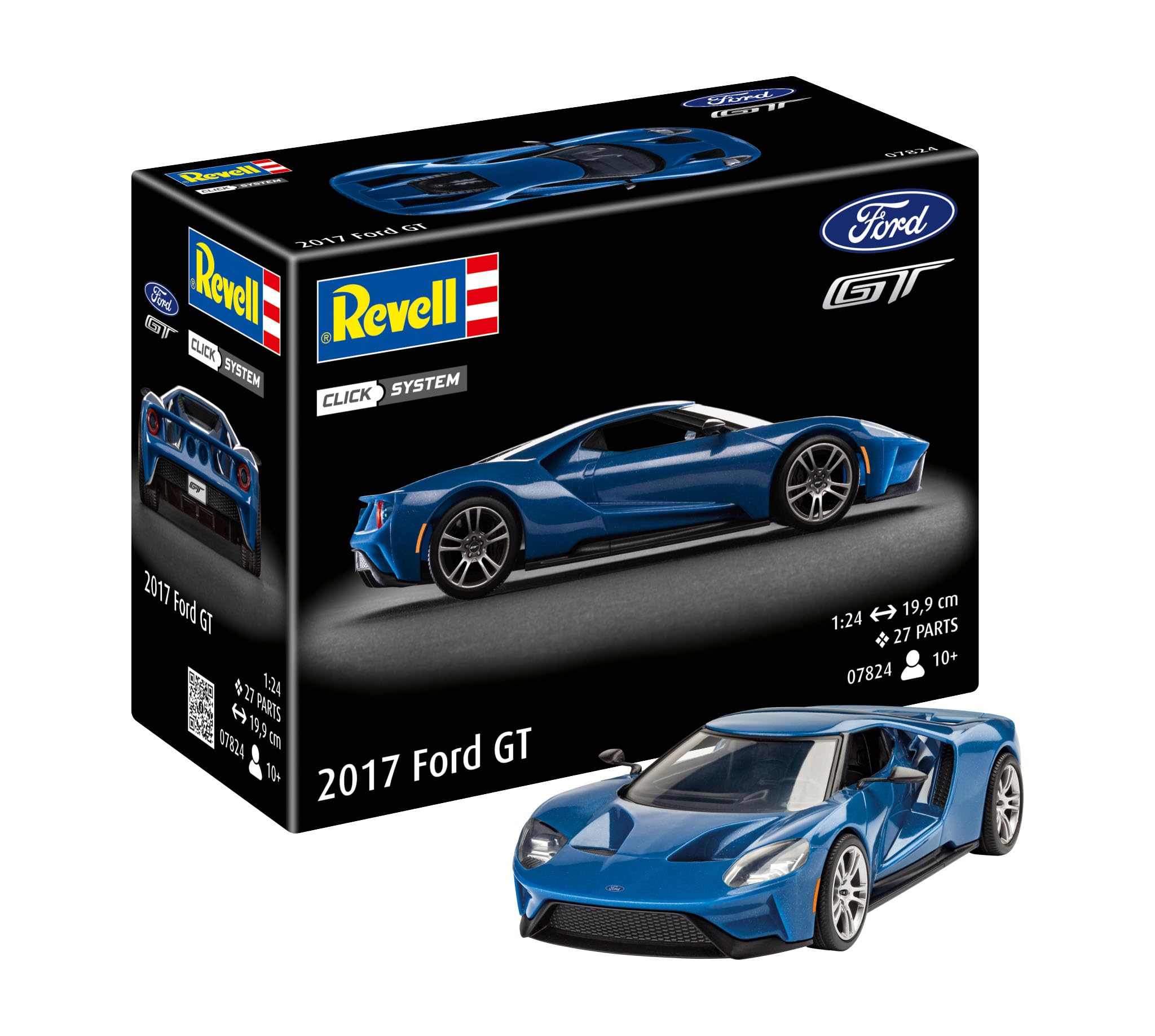 Revell 1:24 Scale 2017 Ford GT Car Model Assembly Kit