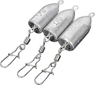 Sponsored Ad - Fishing Weights Sinkers, Sinker Weights Saltwate & Freshwater, Fishing Sinkers - Sinker Weight Rolling Swiv...