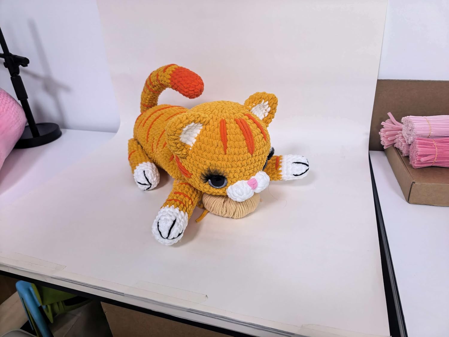 MOREJMTT Crochet Kit for Beginners Adults 16 Inch Amigurumi Animal