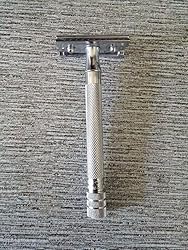 Merkur Classic 3-Piece Razor Double Edge Saftey Razor, Silver : Amazon ...