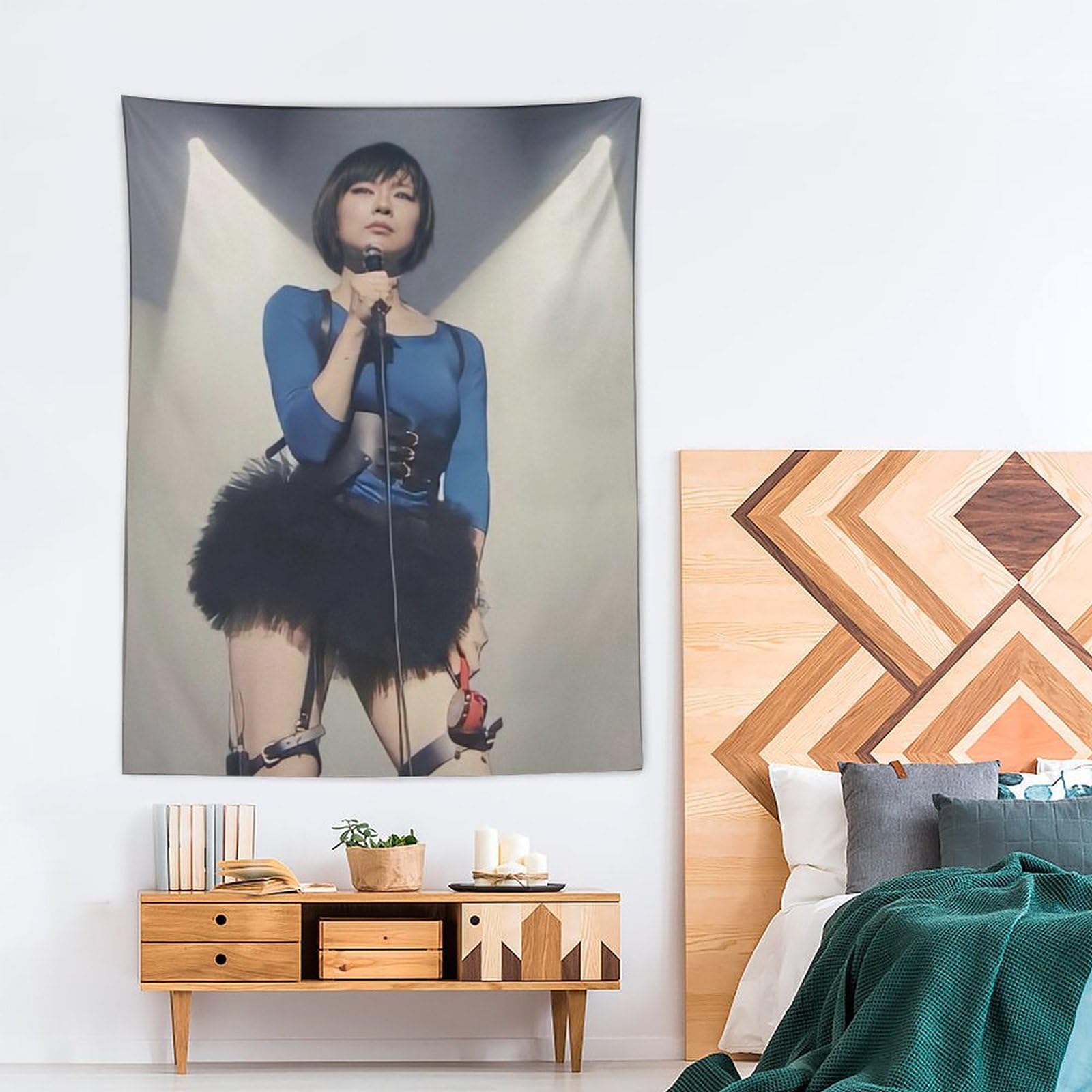 Amazon.co.jp: for 椎名林檎 タペストリー 人気写真壁掛け インテリア