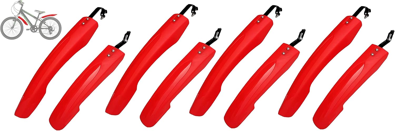 Cycling fenders Bicycle Fenders Set Mud Guard Fenders Bike Fender with Front Fender and Rear Fender for 24inch 26inch Bike