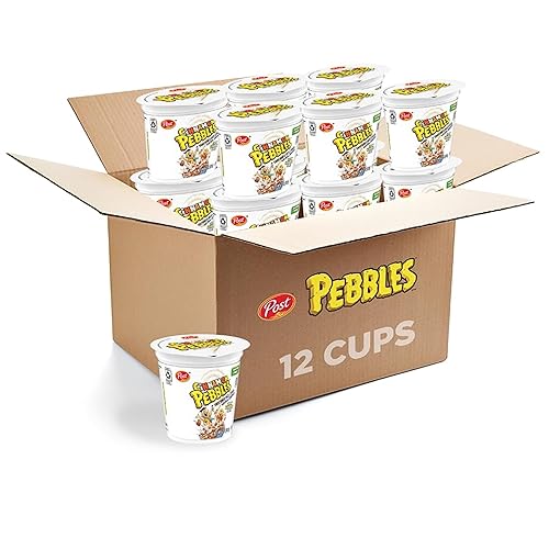 Post Cinnamon - Taza de cereales para el desayuno, sin gluten, aperitivo para llevar, 2 onzas (paquete de 12)