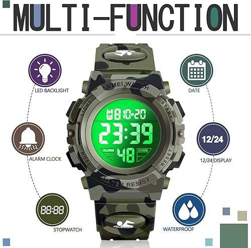 Miniatura 2 de ATIMO Reloj deportivo digital para niños - Regalos para niños