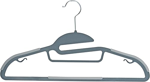 Miniatura 10 de Simplify Paquete de 24 ganchos definitivos  Protector de collar en forma de S  Ultrafino  Antideslizante  Barra de accesorios  Cinturones  Bufandas