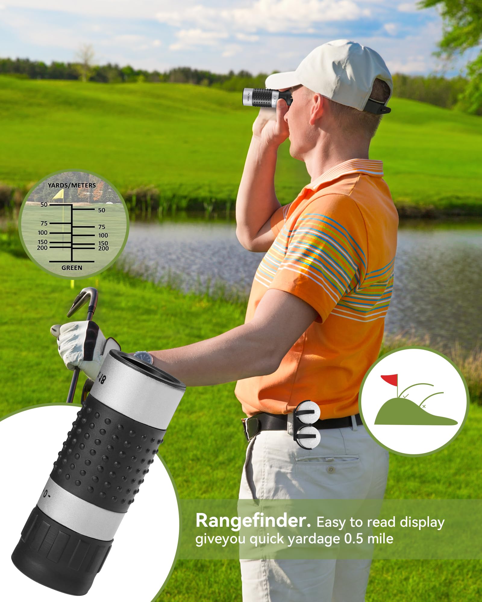 Accesorios de golf para hombre