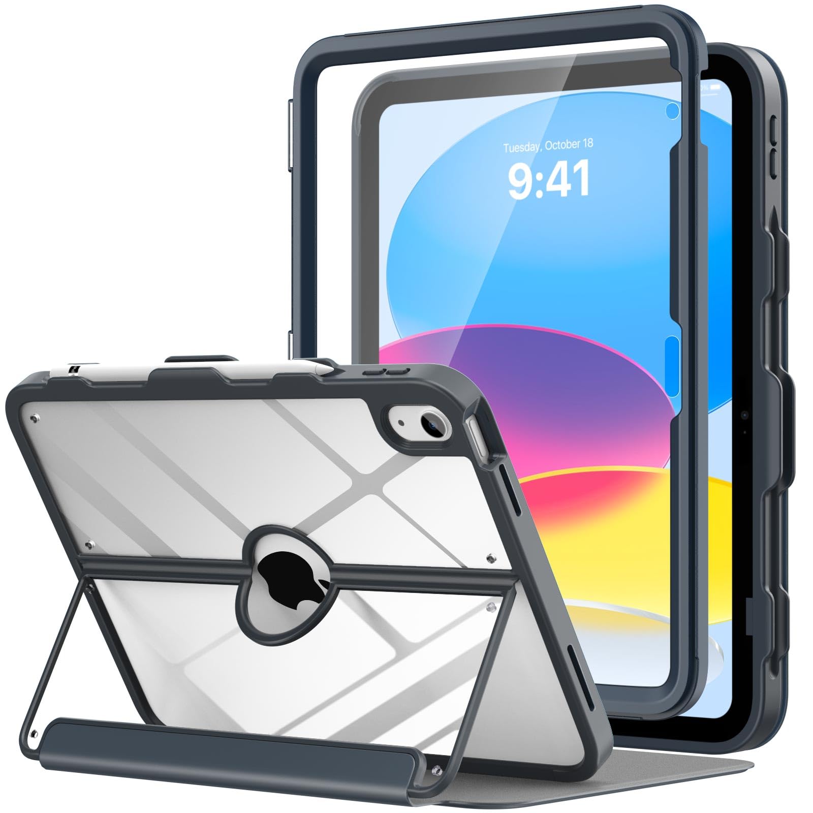 Mokocase For Ipad 10th Generation With Pencil Holder Ipad Case