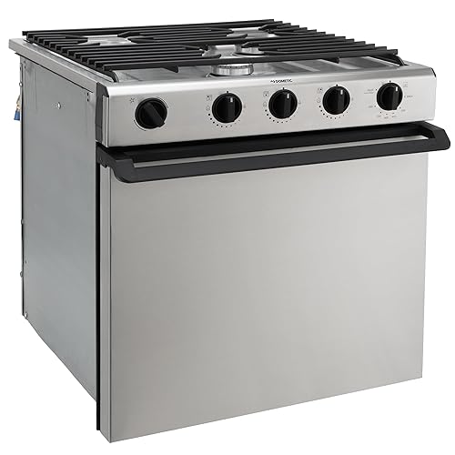 Dometic 960005522 (50447) Range/Oven 21" 3 Burner S.S.