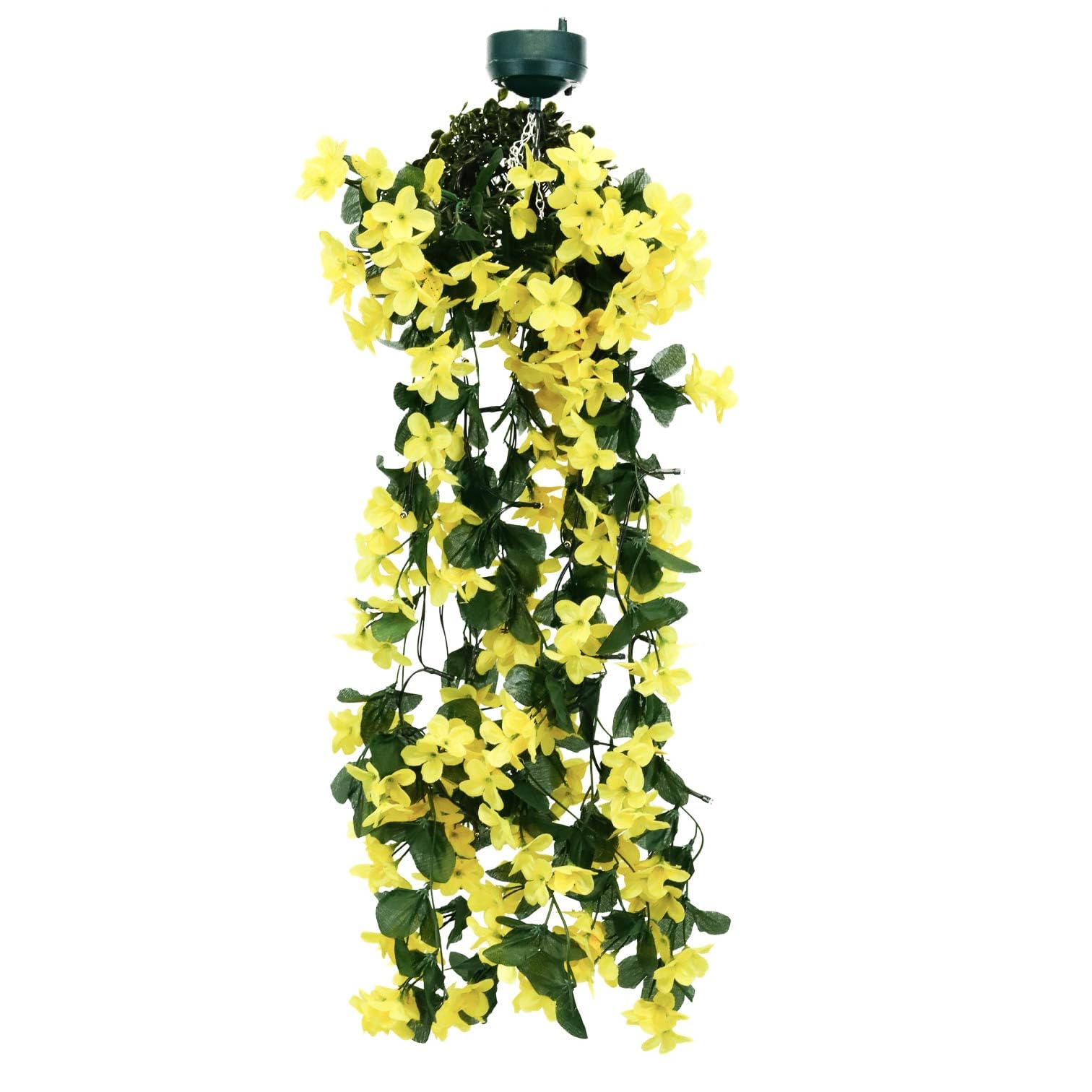 Streetwize  Solar Hanging Primrose Flower Lights - Yellow