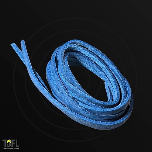 Miniatura 3 de TOFL Kit de encaje para guantes de sóftbol y béisbol  Kit de reparación de cordones de guante de encaje  2 cordones de cuero con aguja de cordones