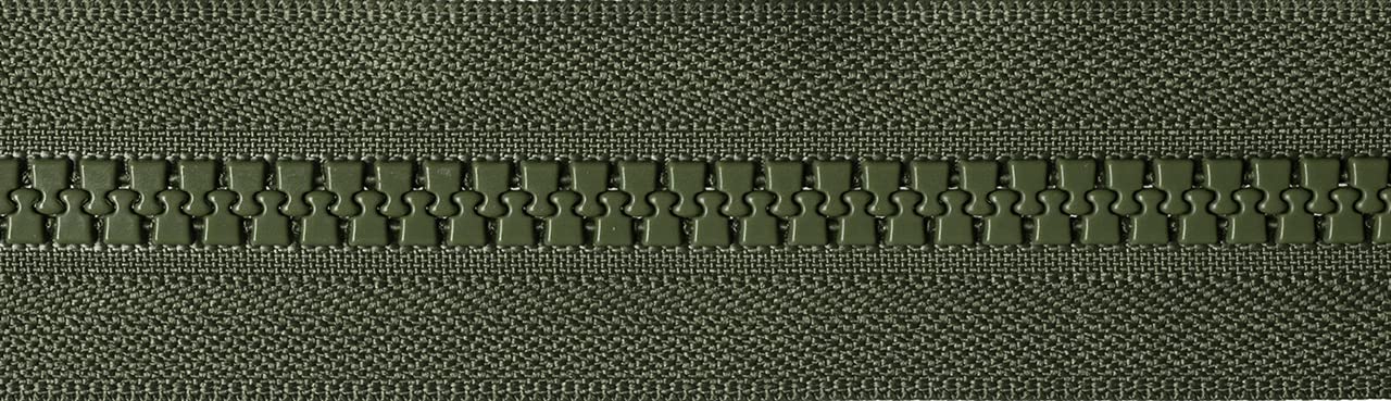 Image secondaire de YKK Fermeture éclair bidirectionnelle, Non Kaki (566), 76 cm Length