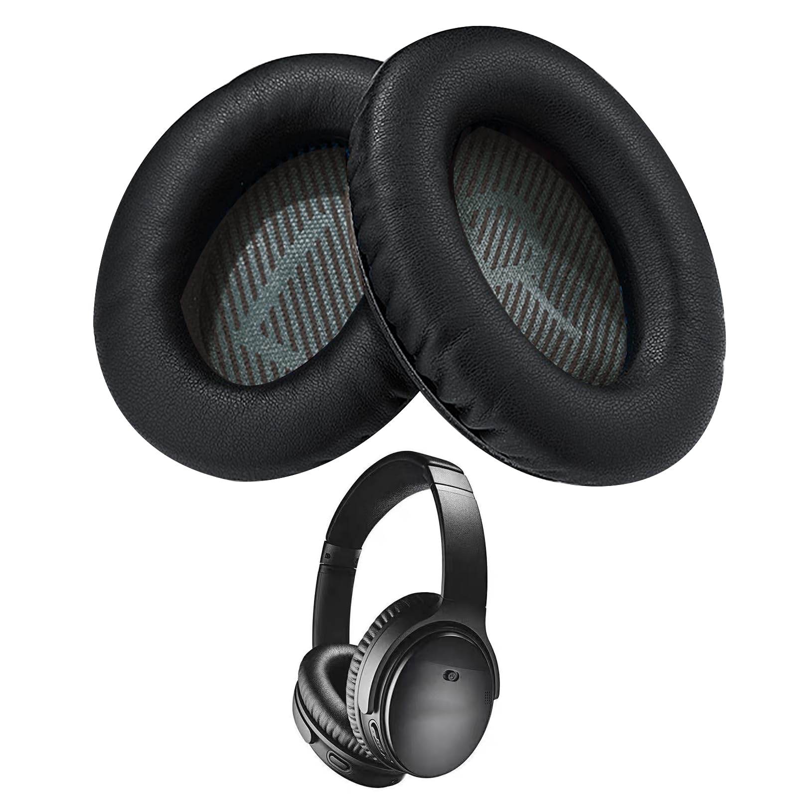 Cuscinetti Auricolari Di Ricambio Morbidi Per Bose QuietComfort 35 E QC35 II – Confortevoli