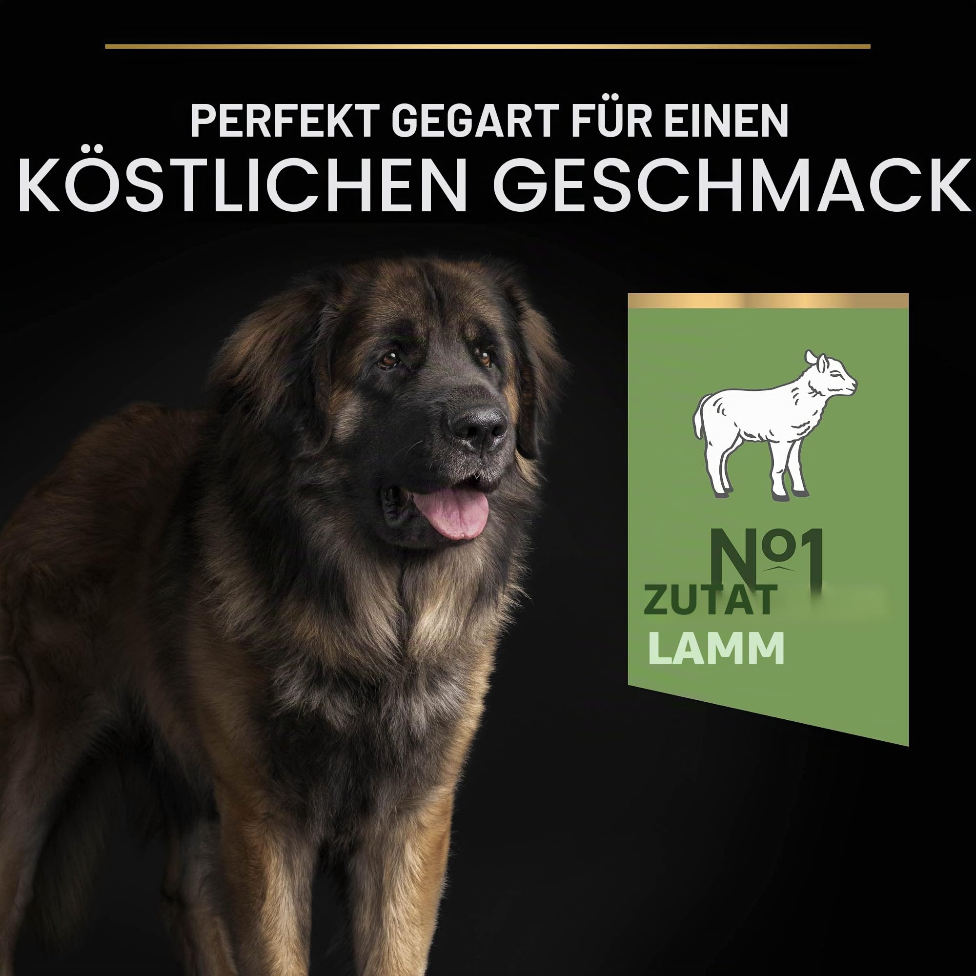 Purina Pro Plan Large Adult Robust Sensitive Skin, Hundefutter trocken, Reich an Lamm, für große Hunde, 1er Pack (1 x 14kg)
