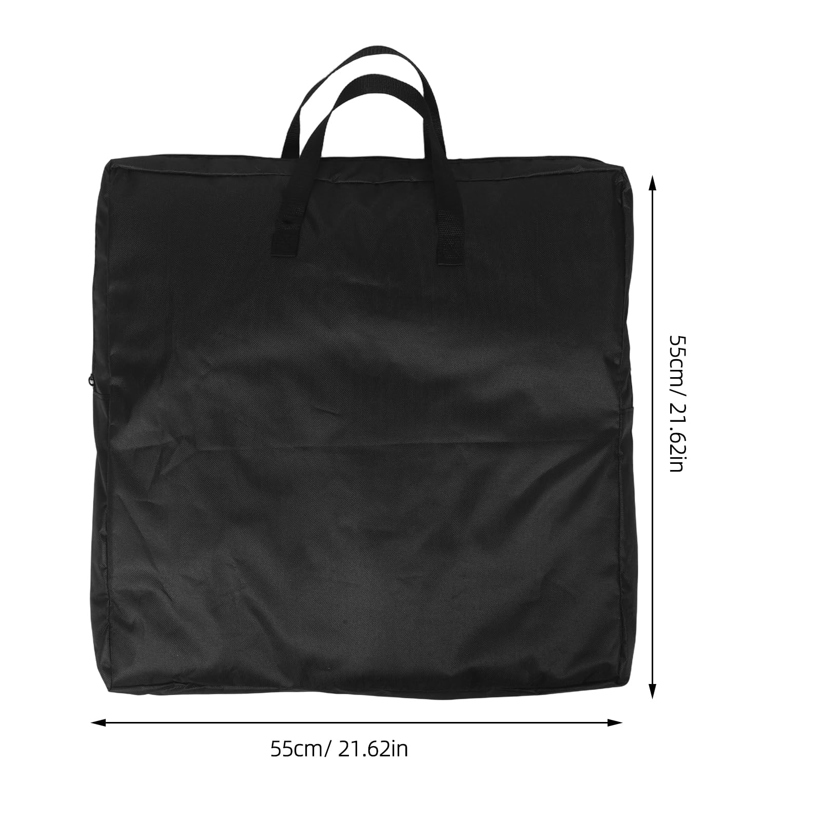 CLISPEED Étui de Transport pour Anneau Lumineux 55 Cm Noir, Paquet de Rangement Zippé pour Matériel Photo et Éclairage Photographique, Protection Renforcée Légère, pour Studio