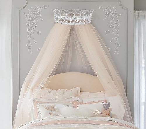 Miniatura 2 de Creative Co-Op Cortina decorativa de metal o corona de toldo