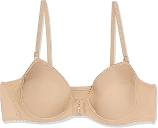 حمالة صدر بسلك مفتوحة من الامام للنساء عبوة قطعة واحدة لاسو, أحمر, 34، مزيج البوليستر، عارض