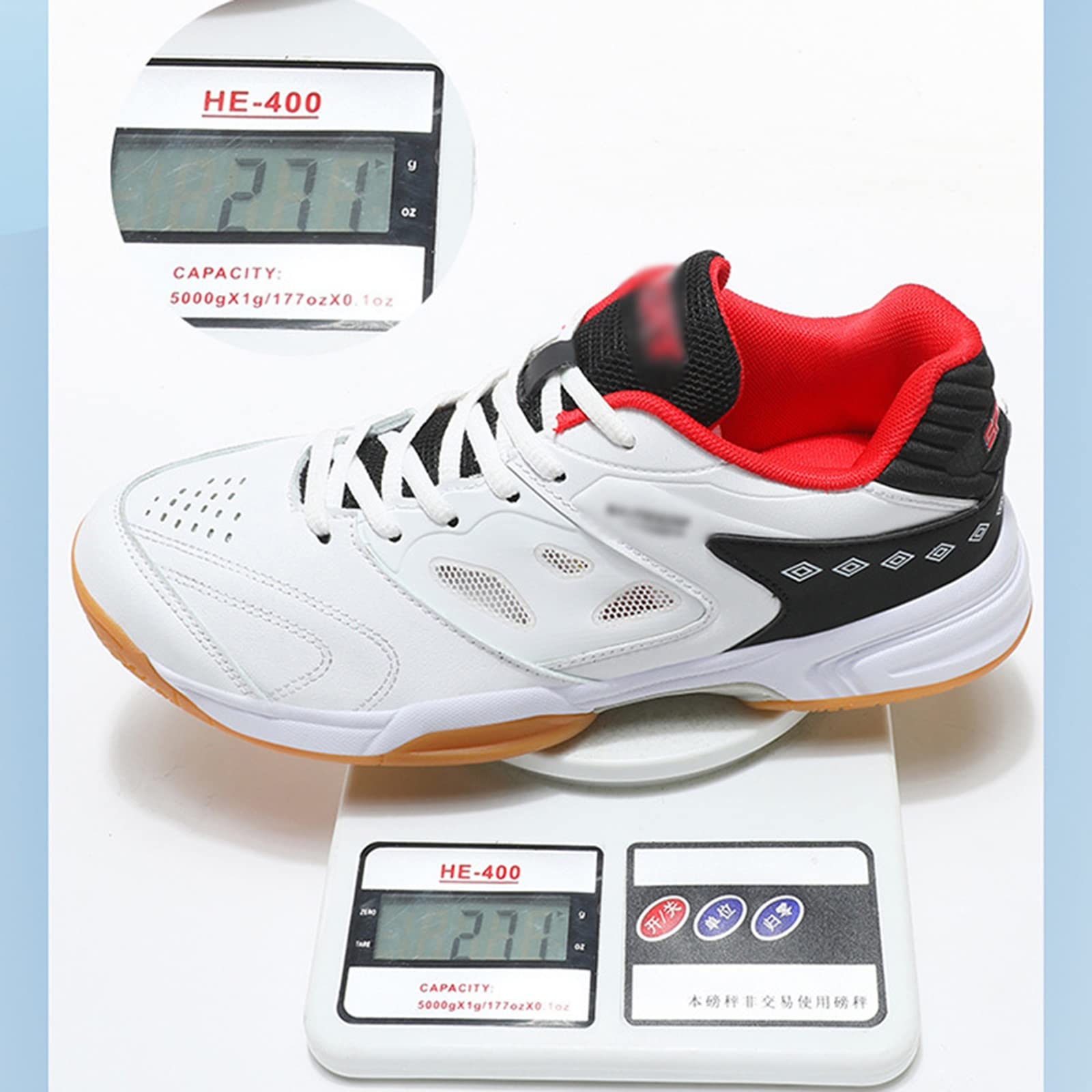 AIRFUL Zapatos Deportivos de Tenis y Raqueta para Hombre, Zapatos de Entrenamiento de cancha Interior, Tenis de Squash, Tenis atléticos, Zapatos de Entrenamiento para cancha Interior y Exterior