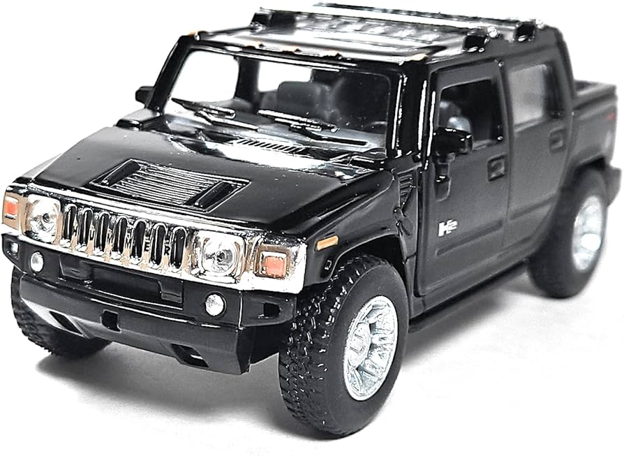 Scale Model Vehicle, Hummer H2 SUT, 1:40 Scale, Opening Doors