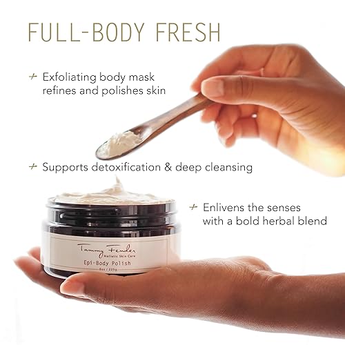 Miniatura 3 de Tammy Fender - Natural Epi-Body Polish  Cuidado de la piel limpio, no tóxico, a base de plantas (8 oz  7.94 oz)