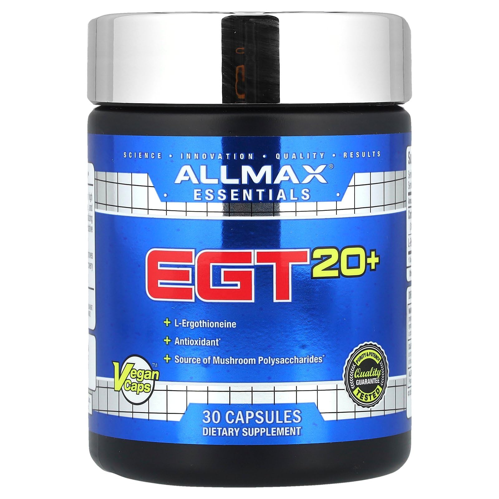 ALLMAX EGT20+ Recovery Capsules, 30 Count