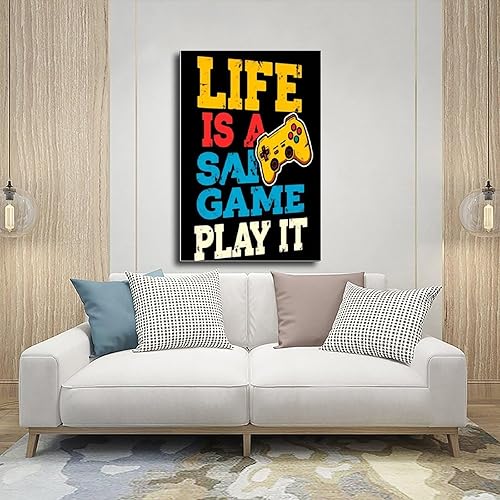 Miniatura 5 de Retro Rubik Cube - Consola de videojuegos de los años 50 a 1980 - Póster en lienzo para decoración de pared, pinturas impresas para sala de estar,