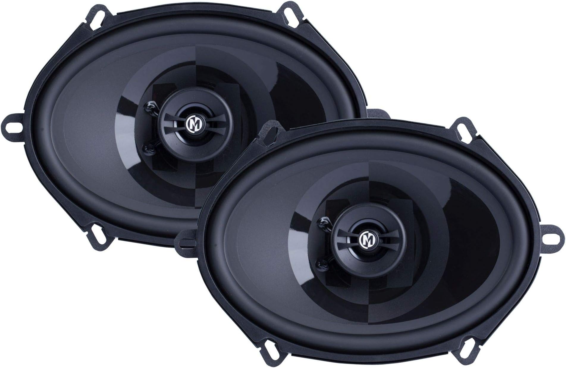 Memphis Audio PRX57 Power Reference Series 5x7 2-Way Coaxial Speakers with Swivel Tweeters - Pair