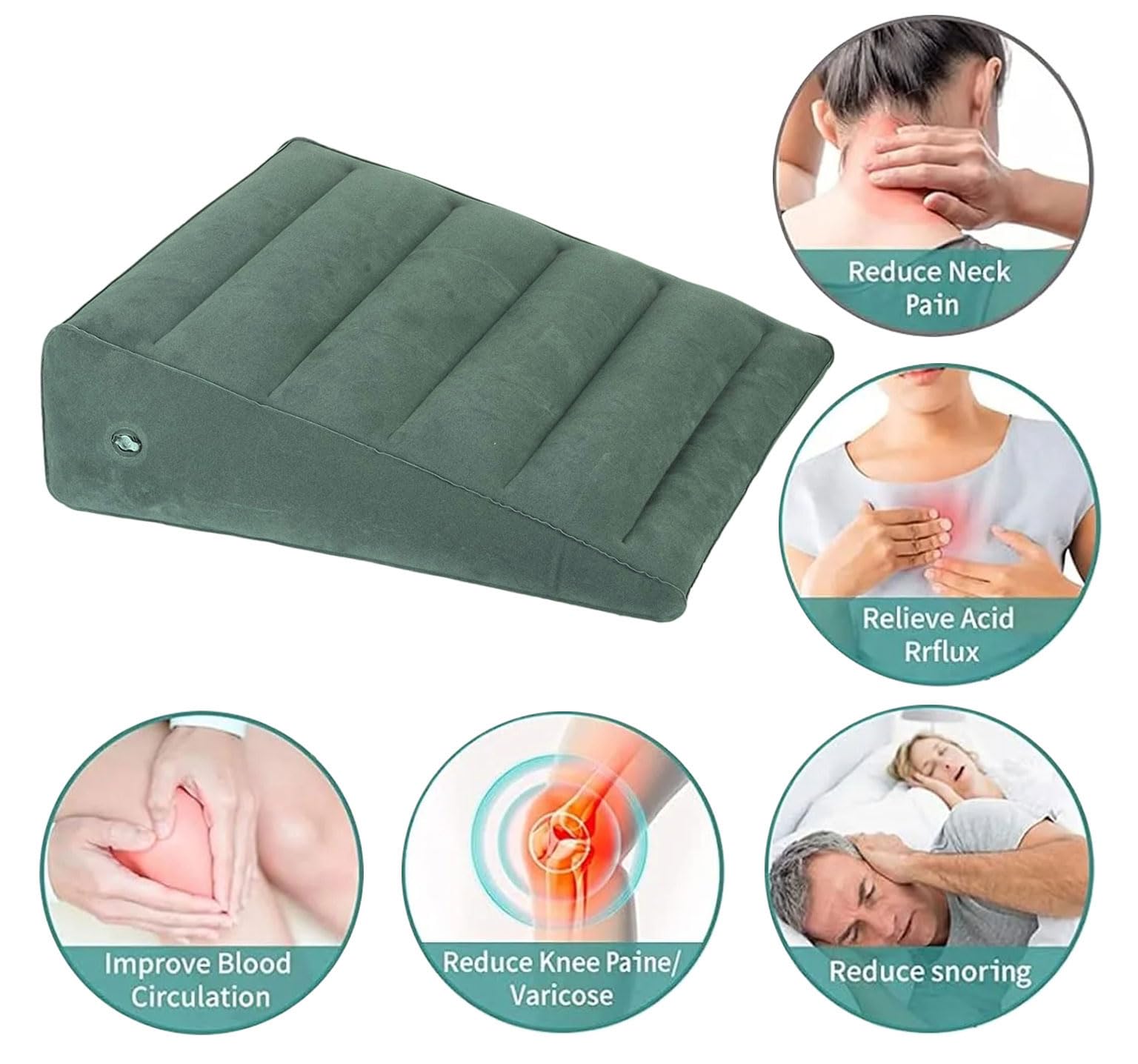 Cuscino gonfiabile per divano,Cuscino a cuneo,Cuscino triangolare,Cuscino gonfiabile portatile,Cuscino triangolare gonfiabile,Cuscinetto a cuneo,Ridurre la contropressione,cuscino a forma di cuneo