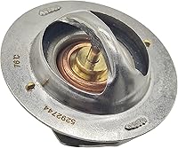 Vista 7 de Termostato de 168.8 °F 168.8℉ 5292744 compatible con 5.9L 24V Cummins Dodge 03-07 Ram 2500 3500