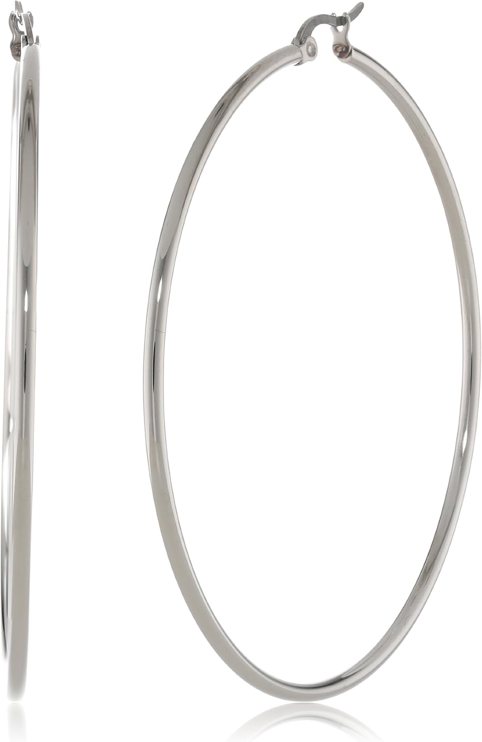 Amazon Essentials Stainless Steel Rounded Tube Hoop...