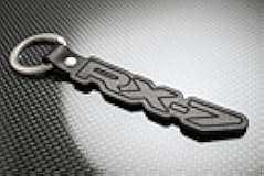 Boostnatics Handmade Leather Keychain Keyring for RX-7