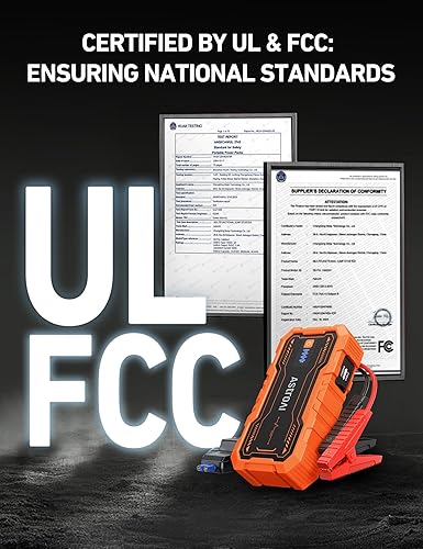 Miniatura 9 de AstroAI S8 Pro - Arrancador de batería de automóvil, batería de arranque de pico de 3000 A para motores de gasolina de hasta 9.0 L y 7.0 L, caja de