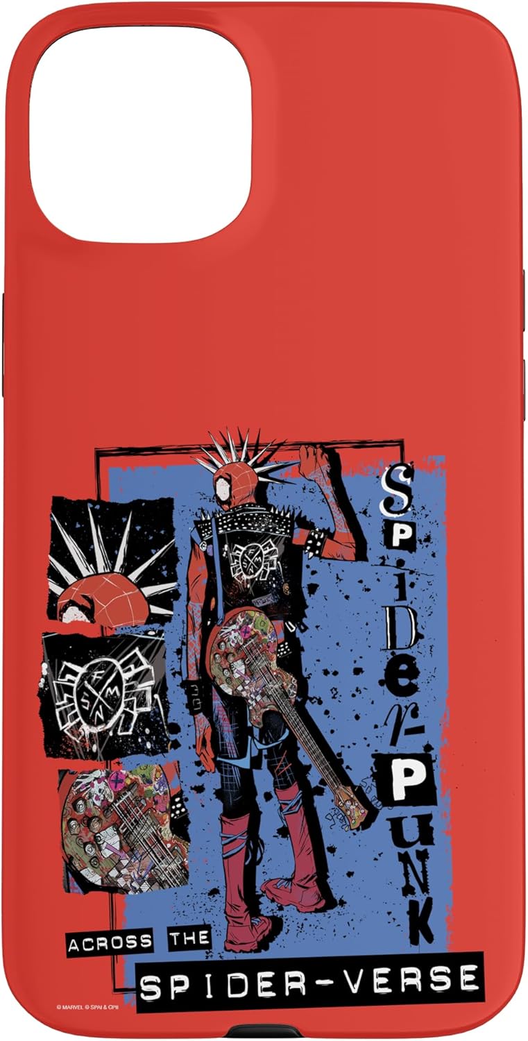 Marvel Spider-Man: Across the Spider-Verse Spider-Punk Back Case for iPhone 14