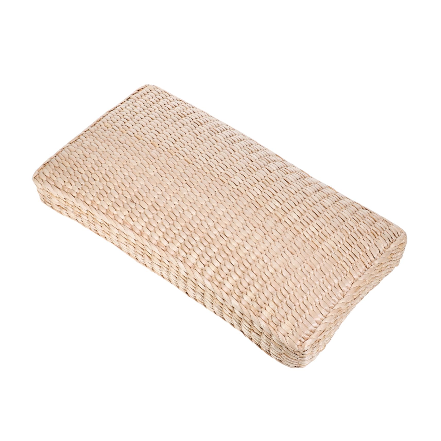 Coussin de cou sommeil ergonomique paille tressée pour la santé