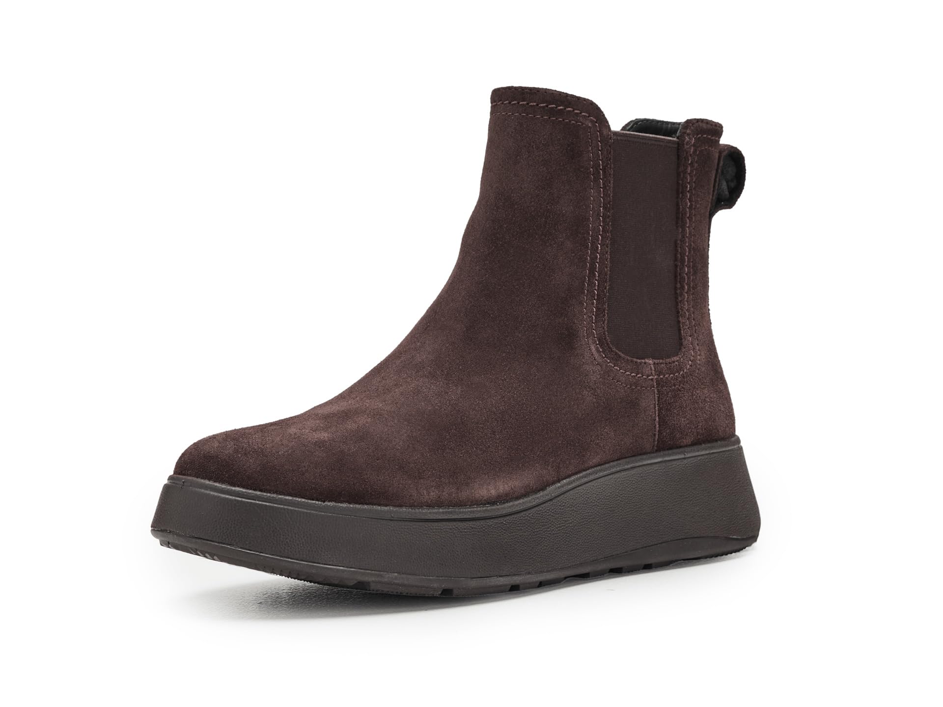 Fitflop Damen F-mode Stitch Warm Suede Chelsea Boots Chelsea Boot, schokobraun, 38.5 EU