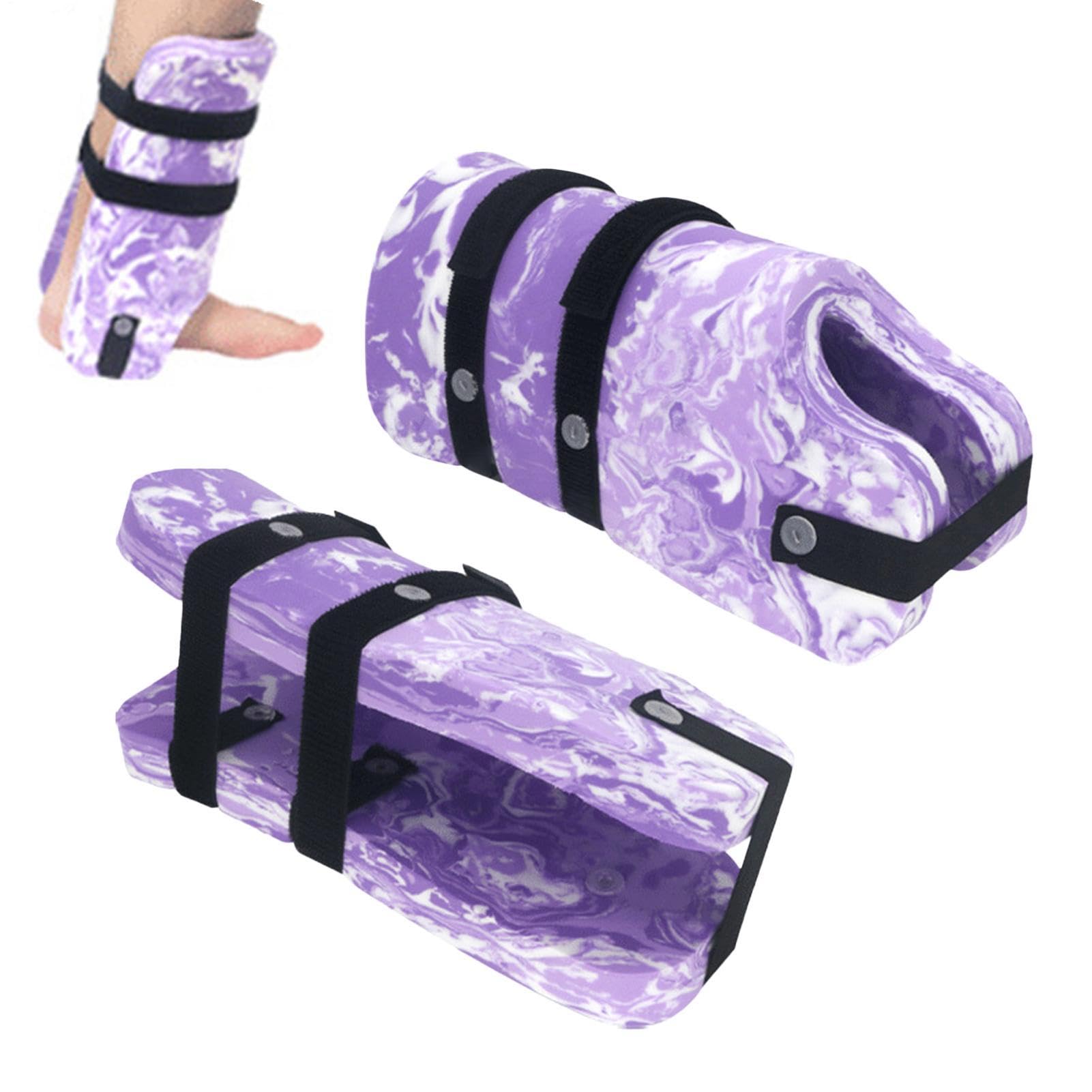 2-Pack Water Aerobics Ankle Floats - Adjustable Pool Weights | EVA Foam Aqu