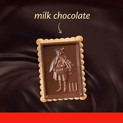 Lu Petit Ecolier European Milk Chocolate Biscuit Cookies, 5.29 oz
