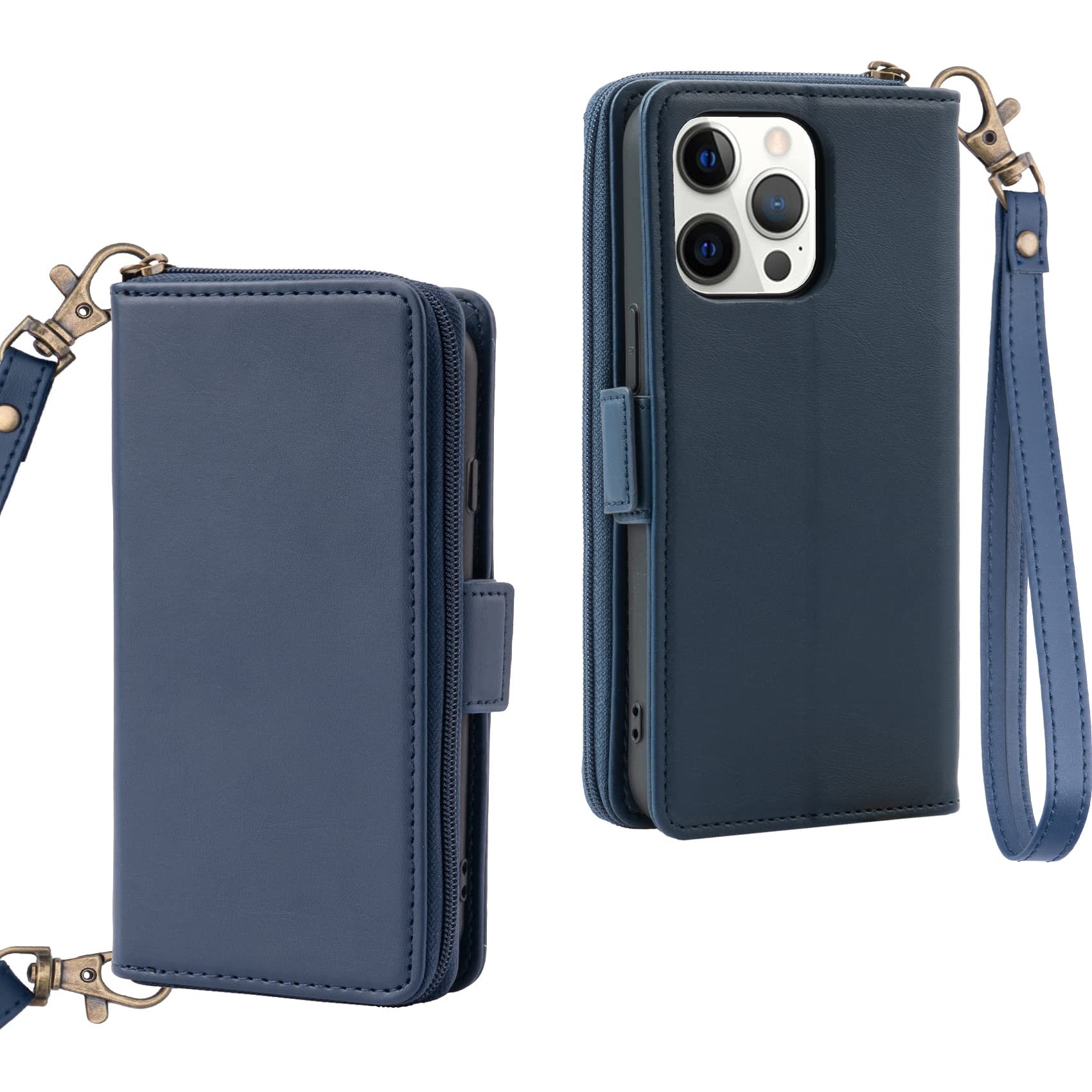 Amazon.co.jp: iPhone14pro ケース 手帳型 多財布デザイン