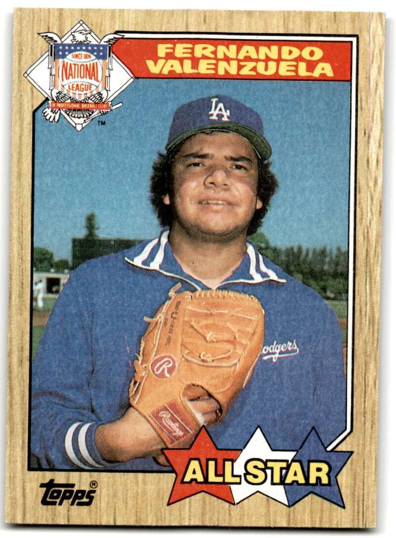 Amazon.com: 1987 Topps Baseball #604 Fernando Valenzuela Los