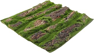 Fundo de Terrário de Cortiça: Caixa de Réptil Fundo de Casca Artificial Fundo de Casca de Réptil Decoração de Parede para Tartaruga Dragão Barbudo Lagarto Cobra Camaleão Caixa de