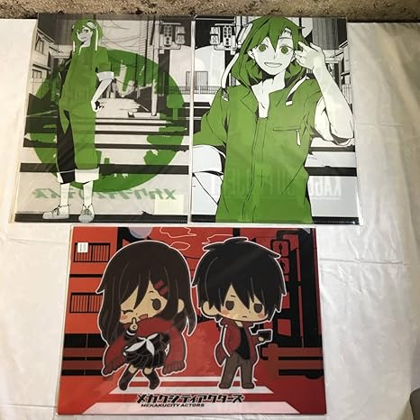 Amazon Co Jp Dm11 41 メカクシティー クリアファイル セト シンタロー アヤノ ホビー 通販