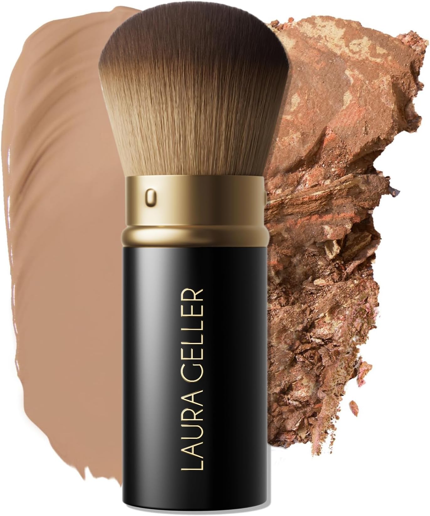 Cosmetic Professional Makeup Brushes - Cruelty-Free - 01 Retractable Airbrush Kabuki Brush