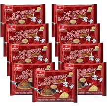 VIFON Hoang Gia Instant Brown Rice Noodles with Real Crab Banh a Cua, 120 g 18 Bags | Premium Vietnamese Noodles | Real Crab Pack | Authentic Royal Recipe Pack of 9, Spicy Lobster with Cheese