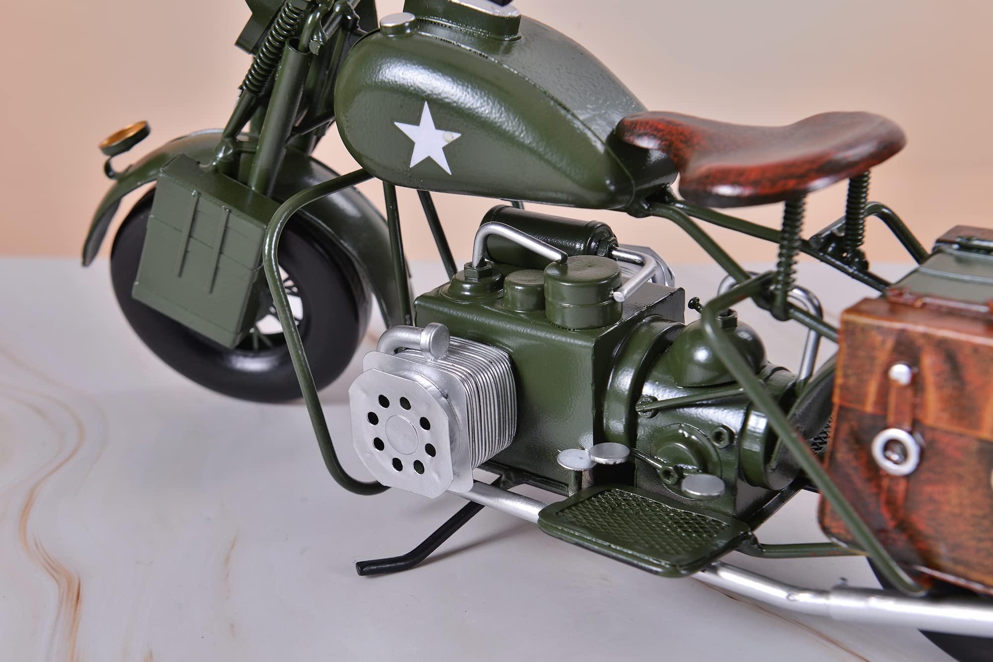 ADILAIDUN Metal Model Araba, El Yapımı Metal Model Motosiklet