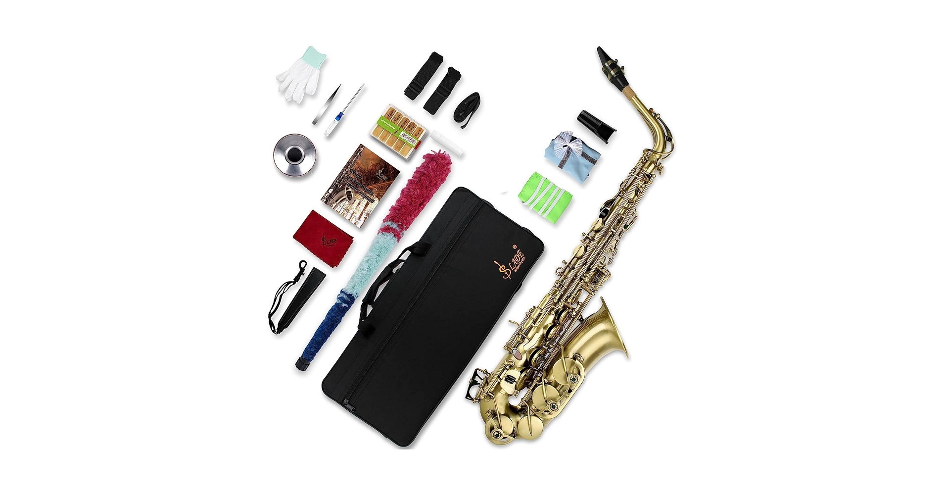 SLADE アルトサックス Amazon.com: SLADE Saxophone Eb Alto Saxophone for Beginner